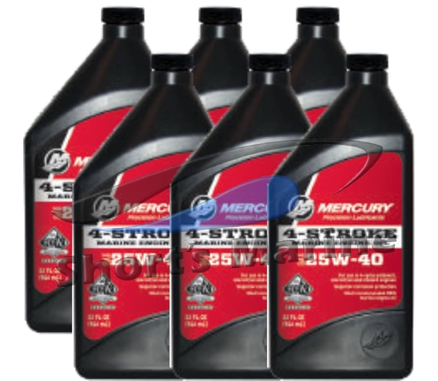 maru189ページ⑥ Amazon.com: OEM Mercury Marine 4-Stroke FC-W 25W-40 Engine
